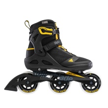 Rollerblade Inline Skates Macroblade 100 3WD (Rollen: 100mm/85A, Kugellager: SG9) schwarz/gelb Herren